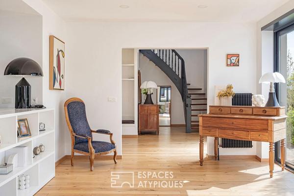 Maison rénovée et sa piscine