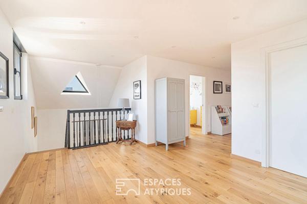 Maison rénovée et sa piscine