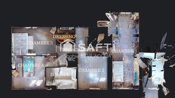 MAISON NON MITOYENNE 4 CHAMBRES GARAGE