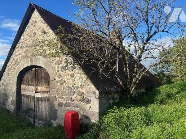 A vendre à Drugeac (CANTAL), dans un hameau au coeur de la verdure, offrant une jolie vue, un e...