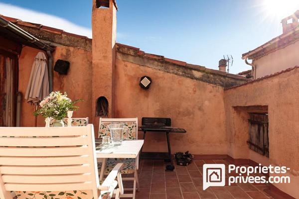 Authentique maison de village de 4 pièces avec grande terrasse