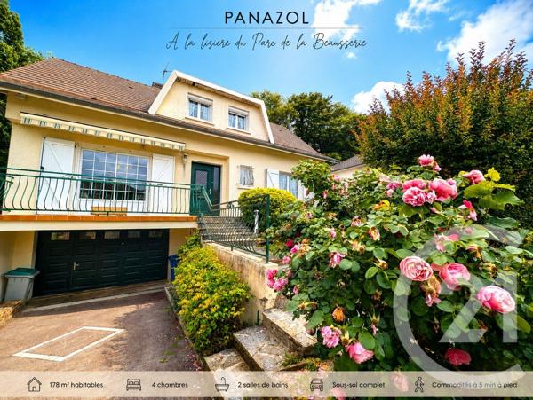 Maison à vendre  7 pièces - 196,24 m 2   LE PALAIS SUR VIENNE  - 87