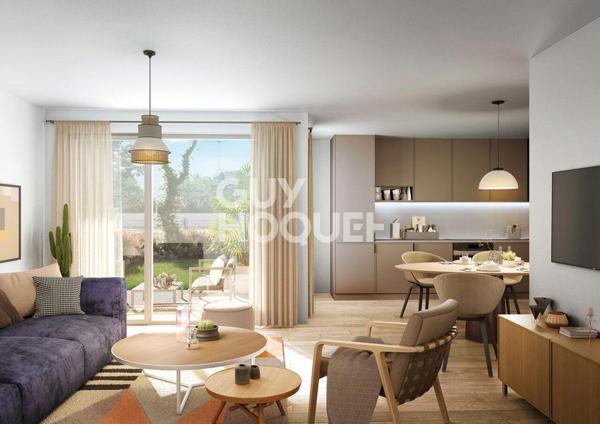 Appartement T2 de 35 m² en dernier étage