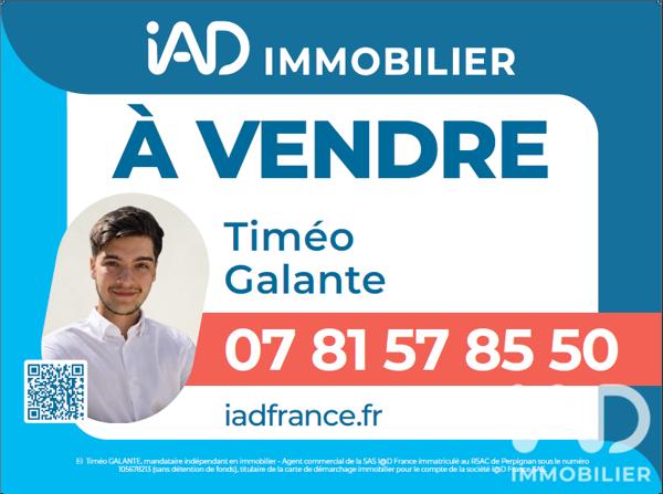 Appartement à vendre 2 pièces 29,89 m² Argelès-sur-Mer