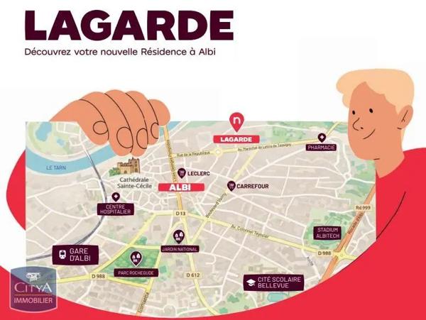 Appartement à vendre Albi (81000)