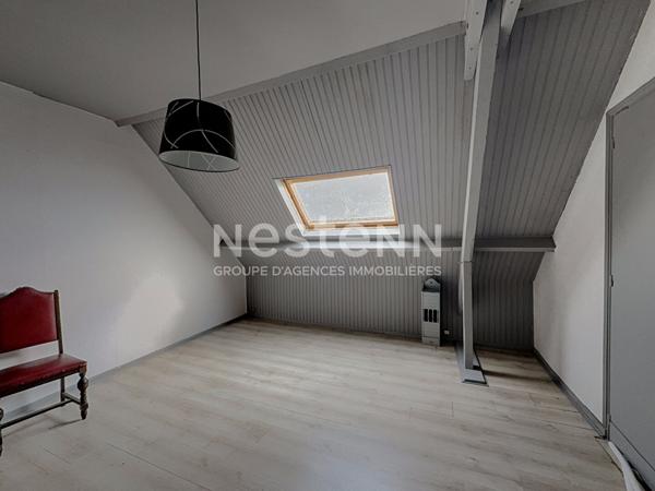 MAISON A VENDRE A CHAUNY - INDIVIDUELLE - 102 M² - 4 CHAMBRES - SOUS-SOL TOTAL - JARDIN