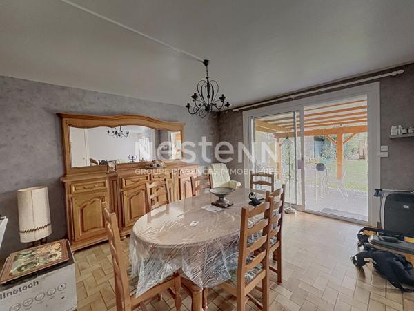 MAISON A VENDRE A CHAUNY - INDIVIDUELLE - 102 M² - 4 CHAMBRES - SOUS-SOL TOTAL - JARDIN