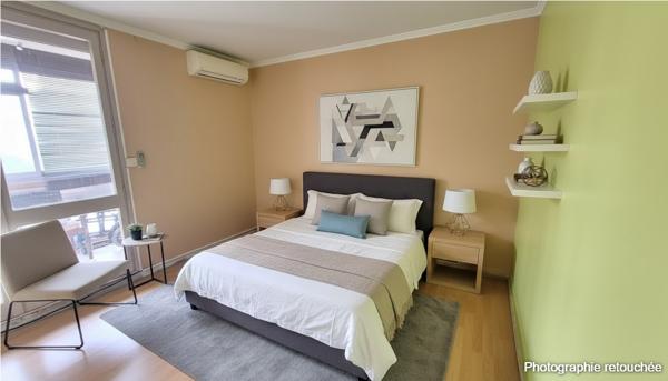 Appartement 4 pièces avec balcon et cave