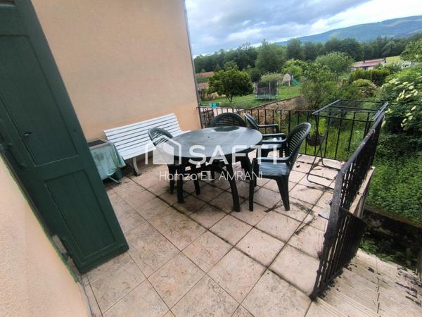 Maison T4 avec terrasse jardin cave