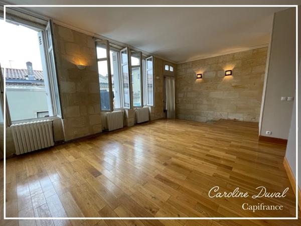 Dpt Gironde (33), à louer NON MEUBLE / BORDEAUX/NANSOUTY Grande maison en Pierre, avec Jardin