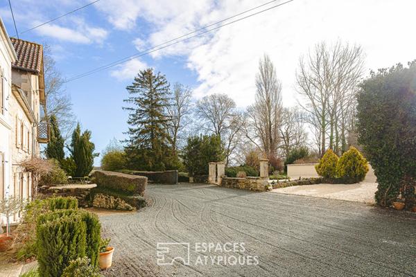 Ancien moulin aux maisons de charme et ses dépendances