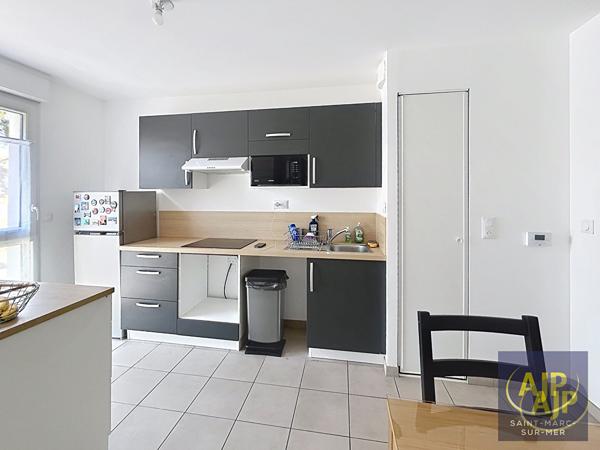 Appartement à louer Saint Nazaire : 3 pièces, 62m² avec 2 chambre(s) à 863€ - AJP Immobilier Saint-Marc-sur-Mer