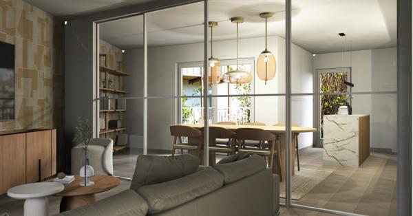 Appartement La Chapelle Sur Erdre 3 pièce(s) 57.31 m2 TERRASSE DE 20M²