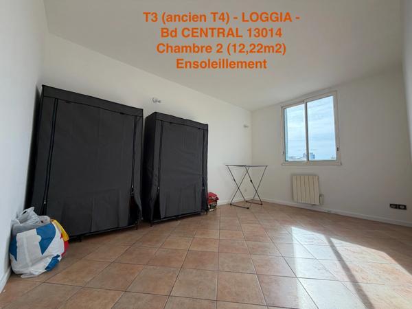 BD CENTRAL 13014 - T3 de 68,48m2 - Veranda/Loggia    appartement  CLIMATISE       119 700 euro