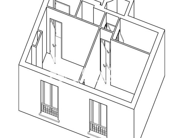 Location Appartement 2 pièces 28.91 m² - 58 RUE LAMBRECHTS Courbevoie 92400