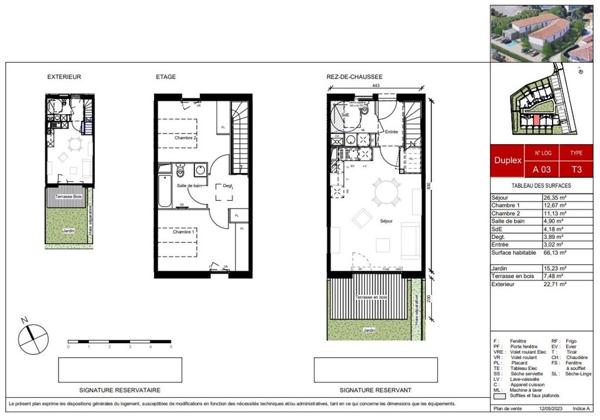 Maison jumelée - 209 000€ L'UNION (31240) - Référence 87