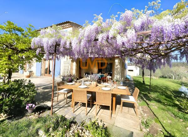 Maison provençale avec piscine calme absolu Châteaudouble