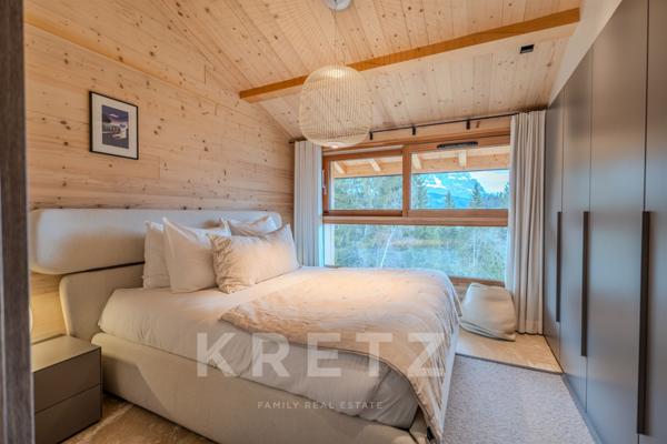 Chalet d’Exception à Combloux – Vue Panoramique & Prestations Haut de Gamme