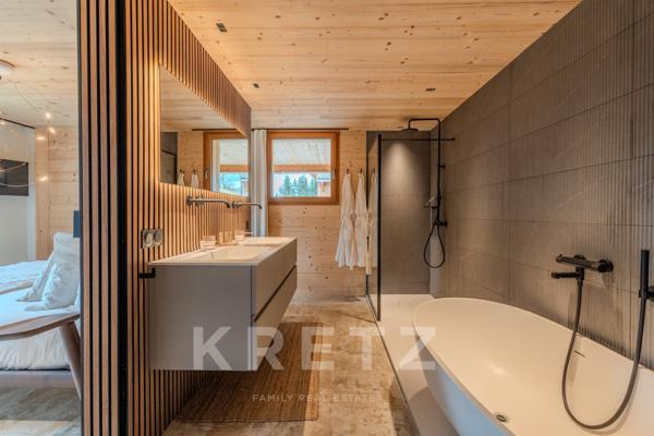 Chalet d’Exception à Combloux – Vue Panoramique & Prestations Haut de Gamme