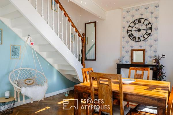 Maison de ville au charme intemporel, véritable cocon familial