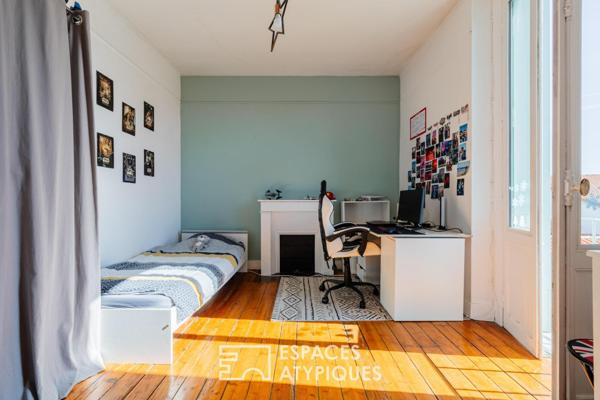 Maison de ville au charme intemporel, véritable cocon familial