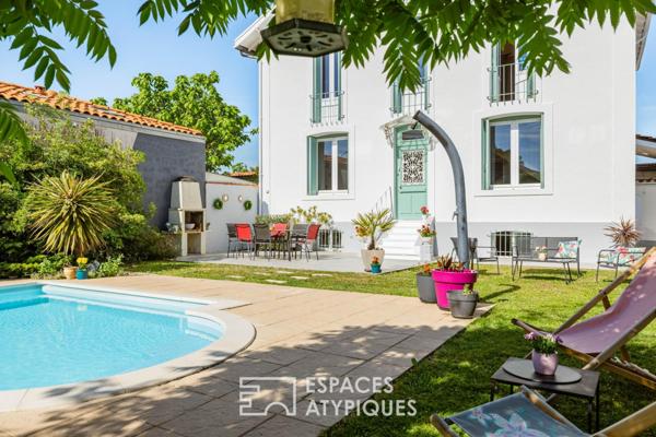 Maison de ville au charme intemporel, véritable cocon familial