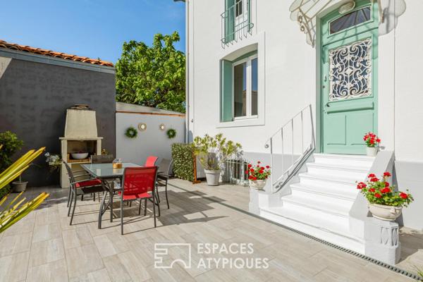 Maison de ville au charme intemporel, véritable cocon familial