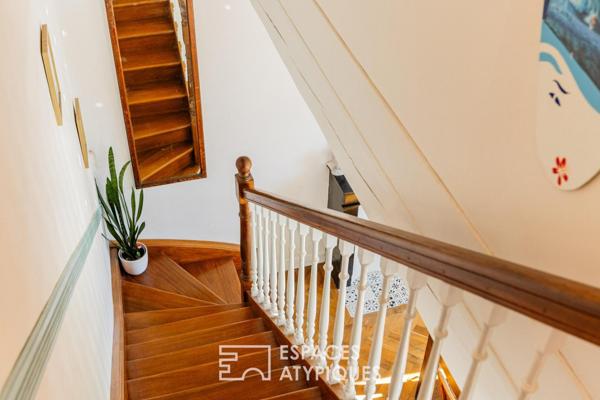 Maison de ville au charme intemporel, véritable cocon familial
