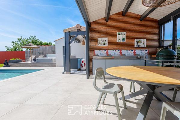 Villa contemporaine avec piscine