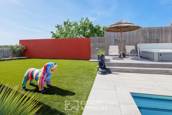 Villa contemporaine avec piscine