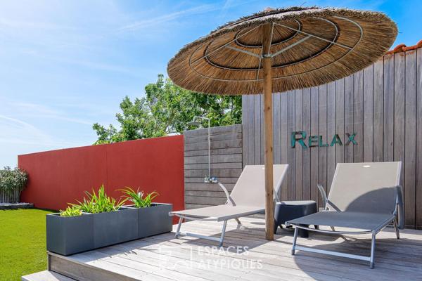 Villa contemporaine avec piscine