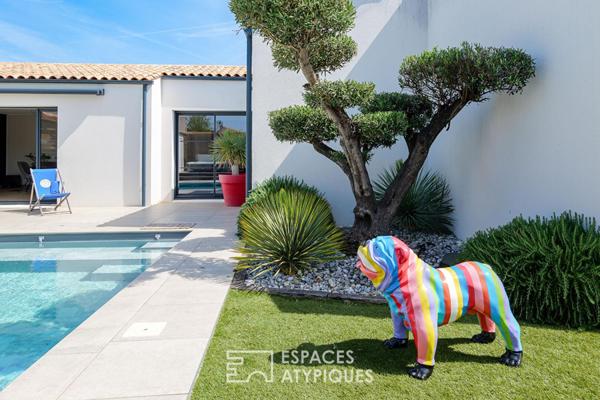 Villa contemporaine avec piscine