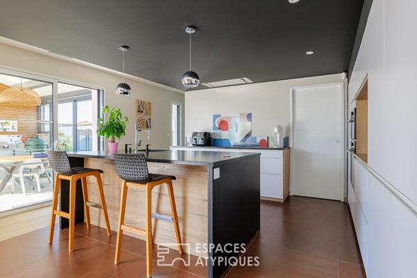 Villa contemporaine avec piscine