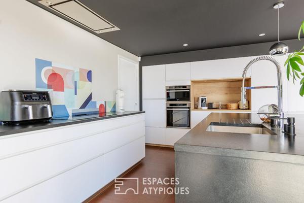 Villa contemporaine avec piscine
