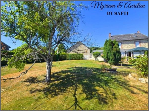 Maison 3 chambres, Terrain, Garage