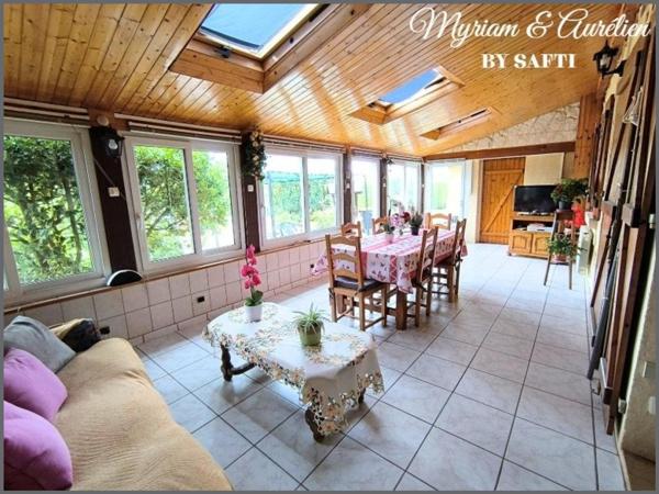 Maison 3 chambres, Terrain, Garage