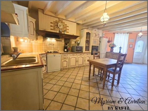 Maison 3 chambres, Terrain, Garage