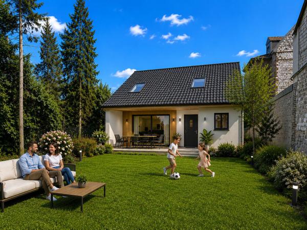 Terrain constructible de 175 m² - Projet maison avec étage