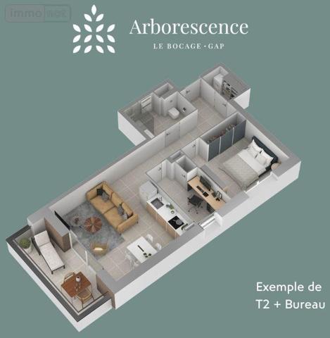 Appartement neuf à vendre à Gap dans lesHautes-Alpes (05000), ref : 003/PN2026