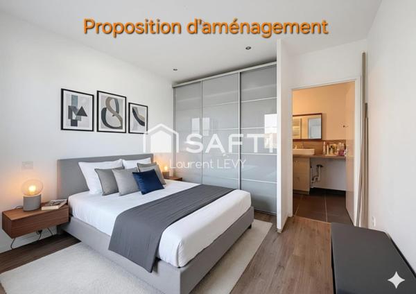 Beau 2 pièces de 2021, 46 m2, balcon, parking