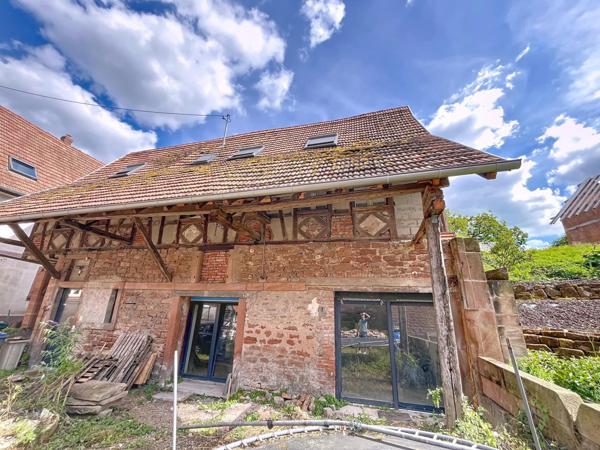 Grange alsacienne à terminer.