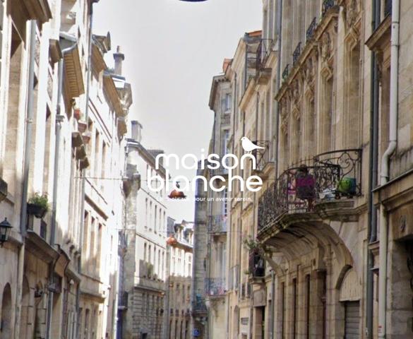 VIEUX BORDEAUX , À DEUX PAS DE LA GROSSE CLOCHE: T2 MEUBLÉ DE 43m2 AVEC DEUX BALCONS!