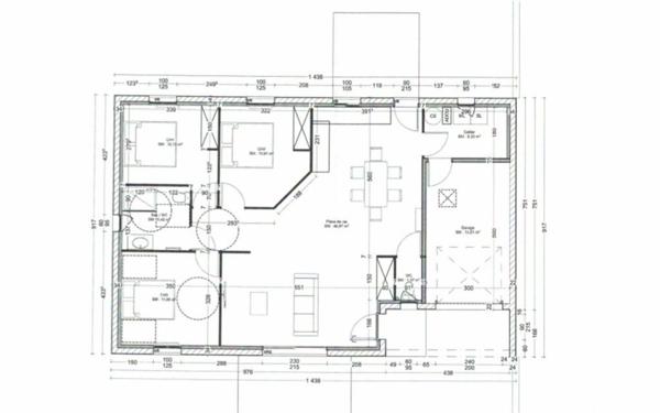 Maison à vendre    4 pièces •  Cravans