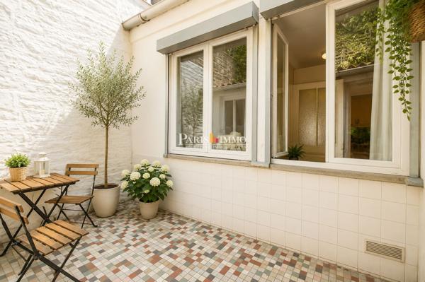 Paris 18e - Grande Carrière - Maison avec jardin - Bien unique