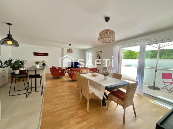 Appartement neuf 96m2, 3 chambres, pentagone
