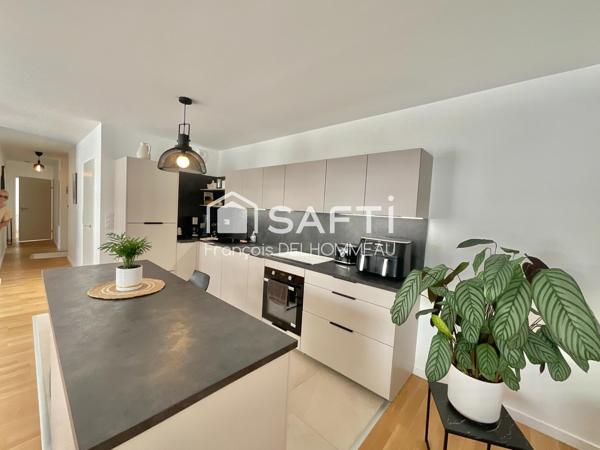 Appartement neuf 96m2, 3 chambres, pentagone