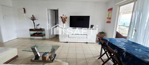 Appartement T4 lumineux avec terrasse spacieuse calme aux Trois-Îlets