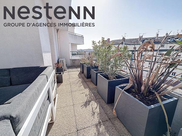 Appartement T3 - Grande Terrasse - Garage - Cave - Proche Tramway - Lyon 3