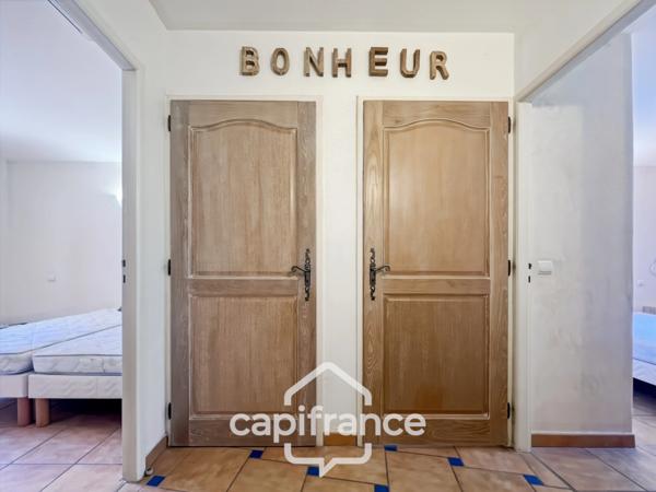 DOMAINE DE PONT ROYAL SECTEUR RESIDENTIEL APPARTEMENT climatisé DE 68 M2 DEUX CHAMBRES climatisées, terrasse, PISCINE