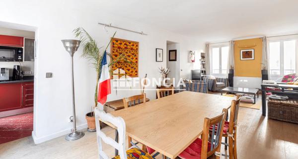 À vendre Appartement 3 pièces 76.22 m² - Paris 75010
